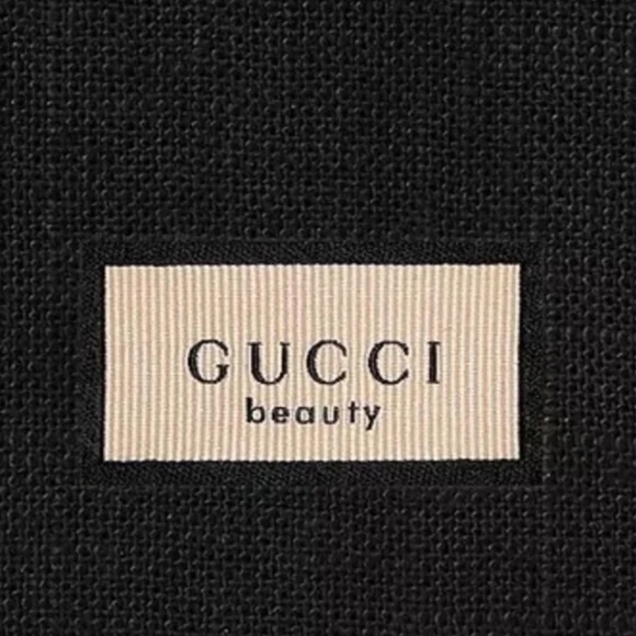 Gucci Converted Cosmetic Black Pouch Bag NEW - Picture 8 of 13